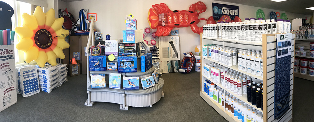 swimming pool in store